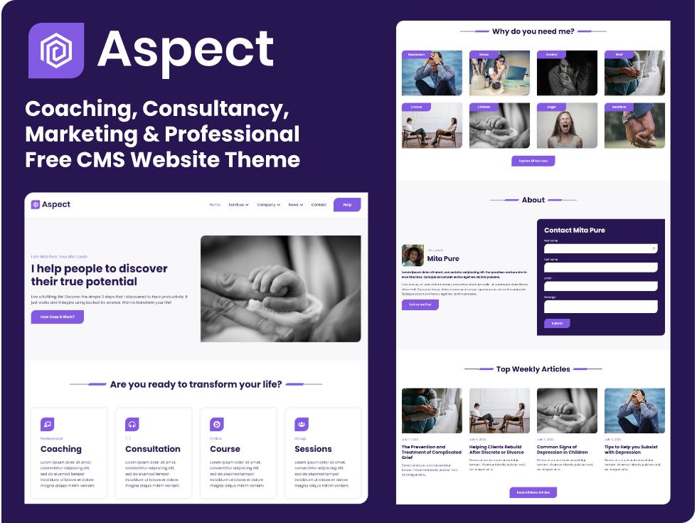 Specially made for Certified Professionals and Life & Career Coaches