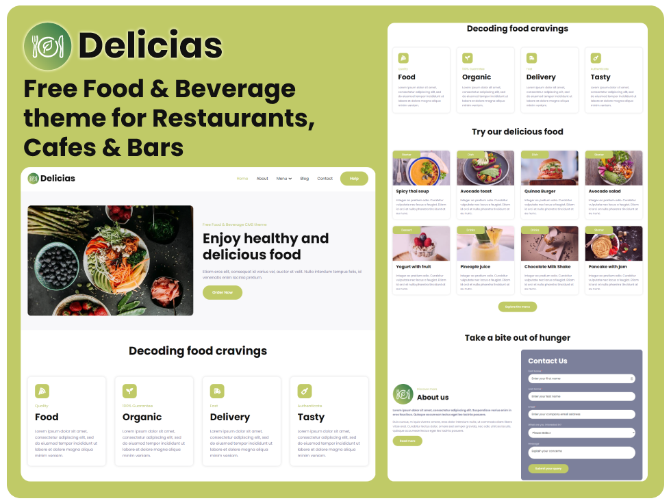 Specially made for Restaurants, Cafes, and Bars